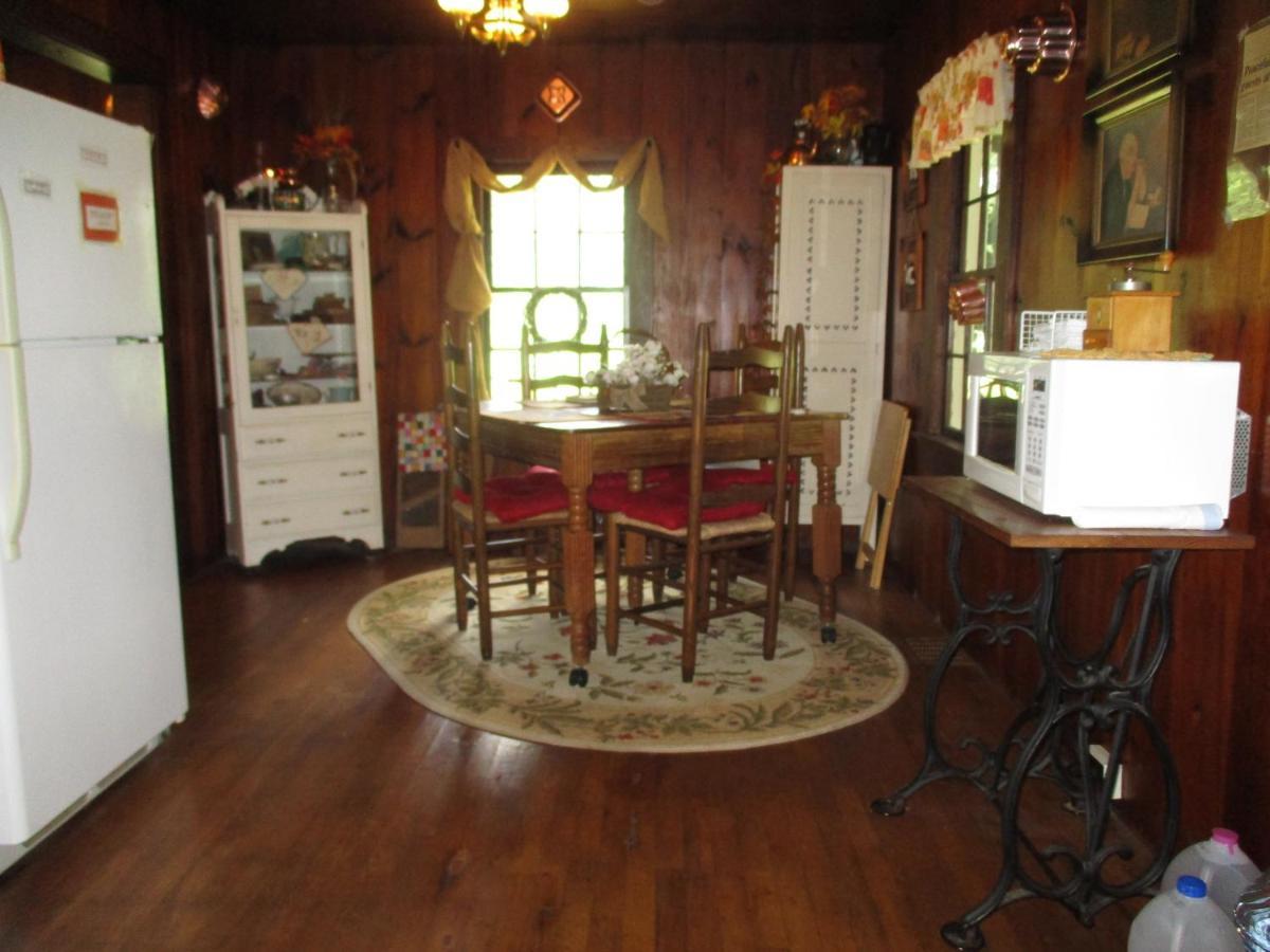 Séjour à la ferme Gorgeous! Near I-77, Historic Log For 2, Wifi, Antiques, River Access, Near