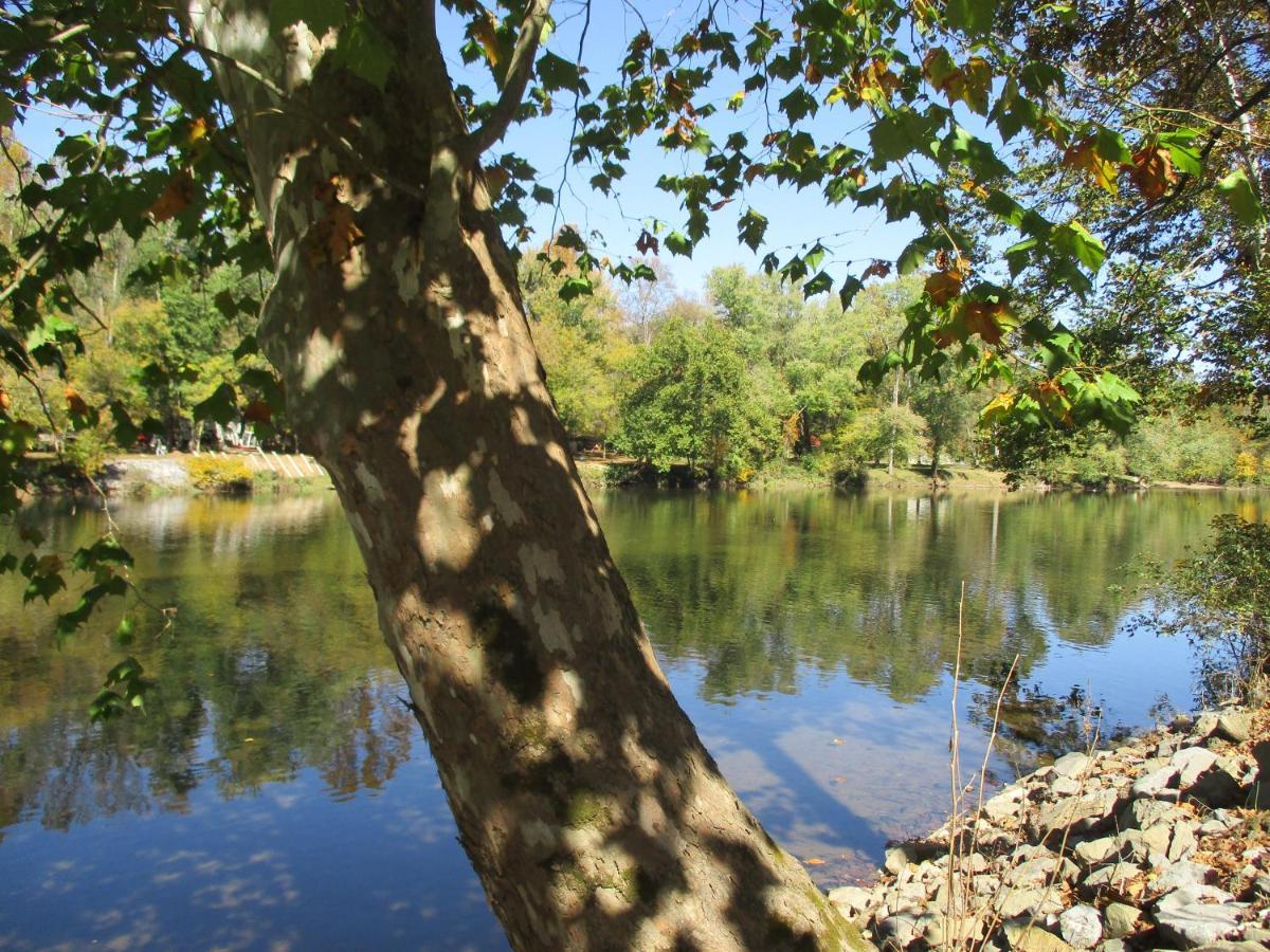 Séjour à la ferme Gorgeous! Near I-77, Historic Log For 2, Wifi, Antiques, River Access, Near *